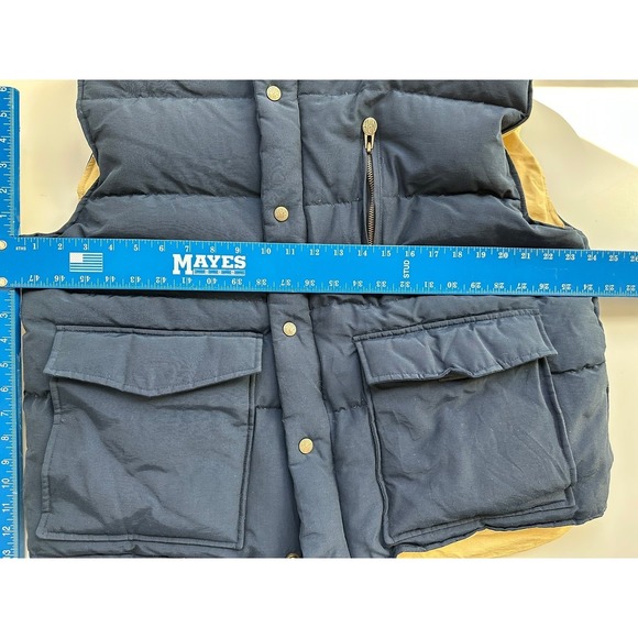 VTG American Rifleman Mens Reversible Goose Down Puffer Vest NRA Large - Picture 9 of 11